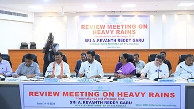 Telangana CM announces financial aid to Cyclone Montha victims