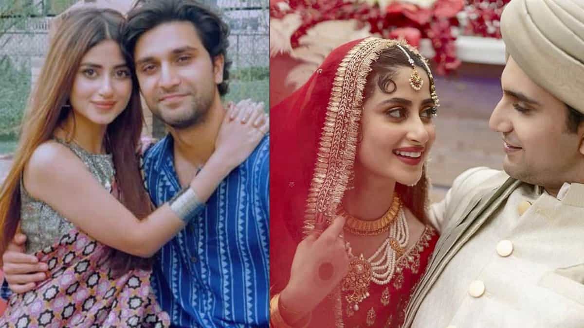 Sajal Aly and Ahad Raza Mir