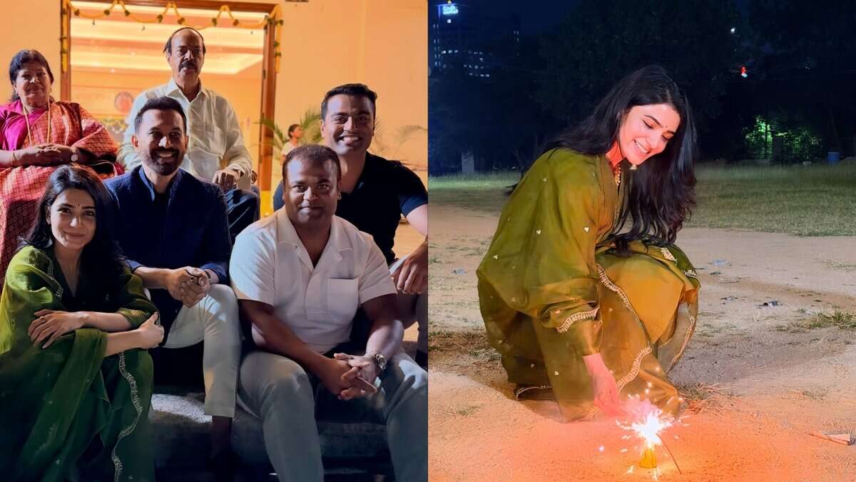 Samantha's Diwali celebrations