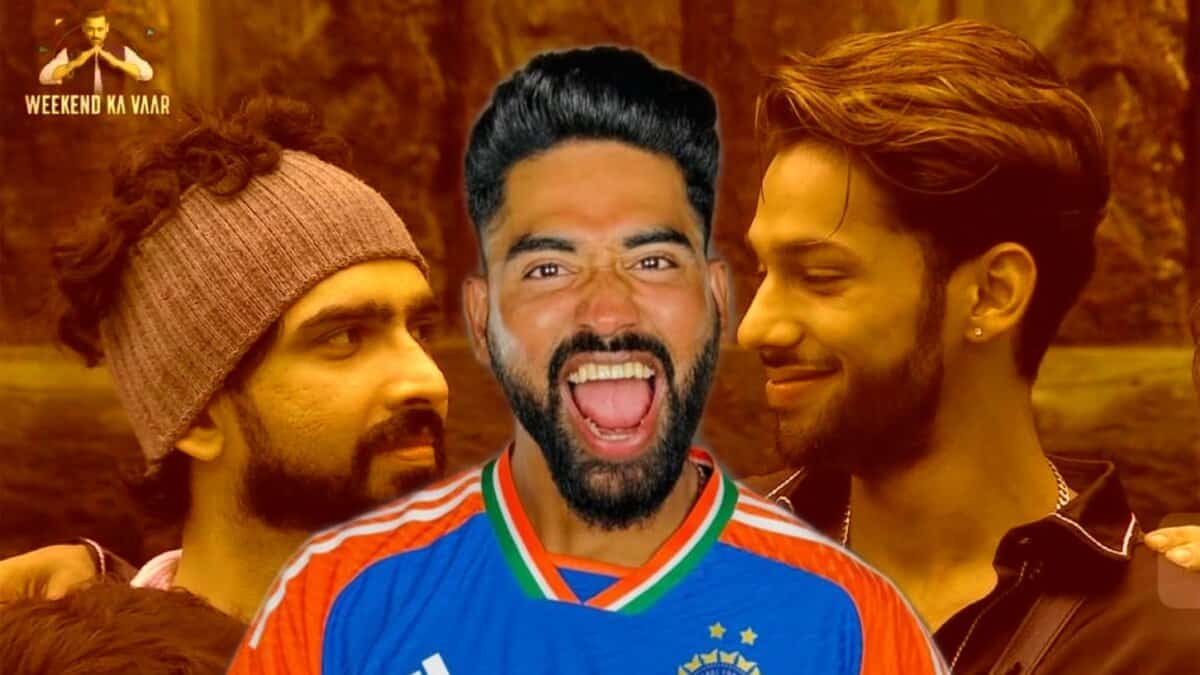 Bigg Boss 19 contestants and Mohammed Siraj