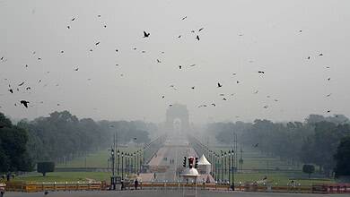 Weather: Smog in Delhi