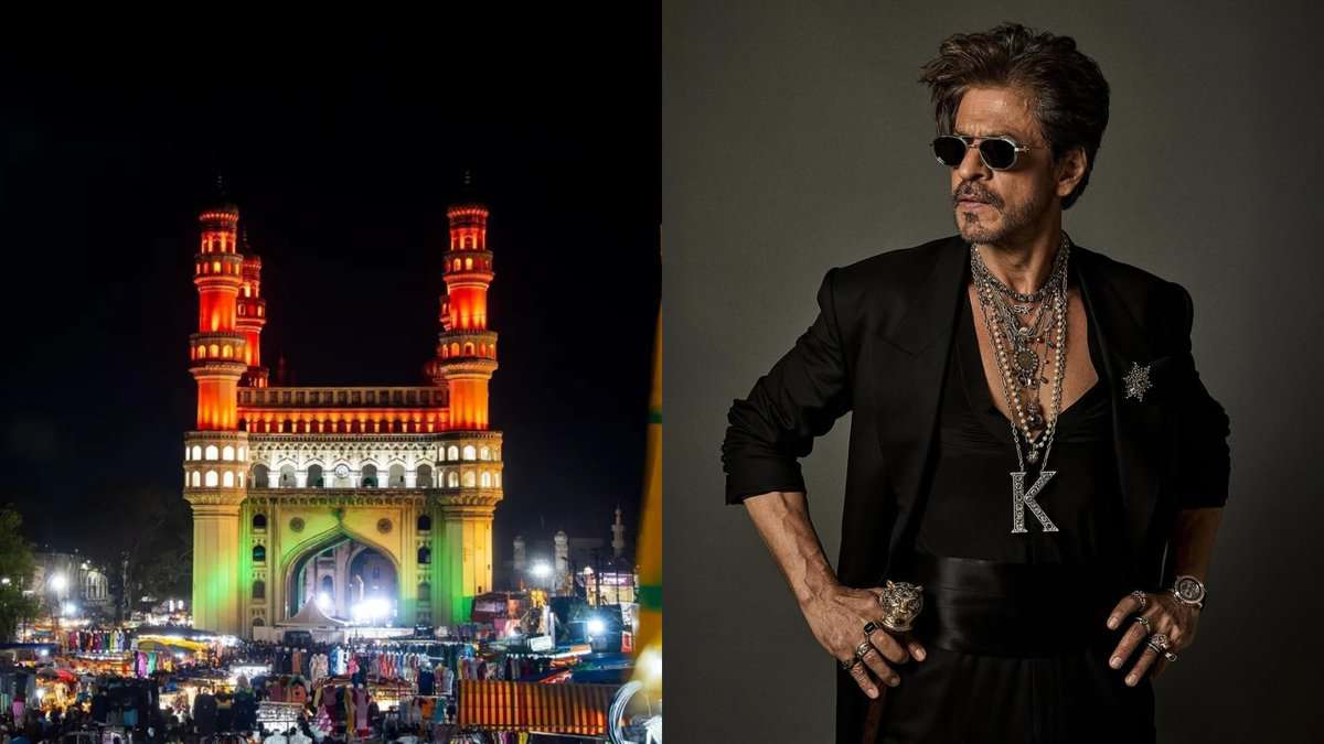 Charminar and Shah Rukh Khan