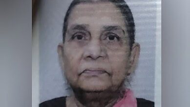 Image of Syeda Sakeena Bee, an 80-year-old Hyderabad woman released from Saudi custody over medicines issue.