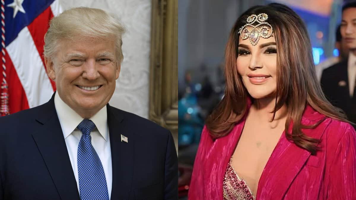 Donald Trump and Rakhi Sawant