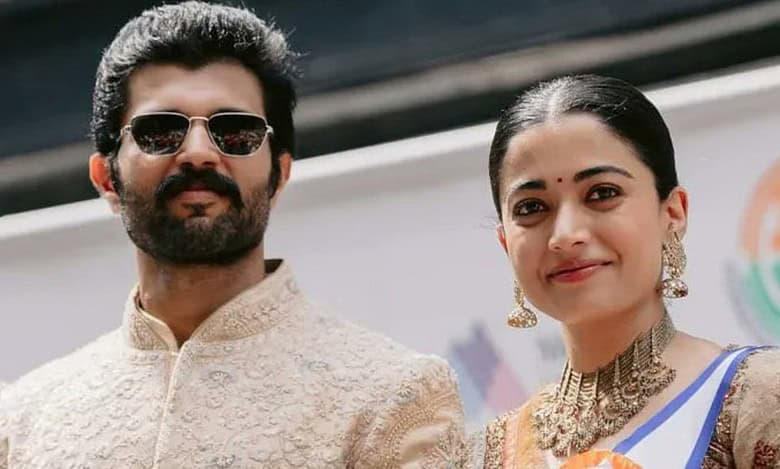 Vijay Deverakonda and Rashmika Mandanna