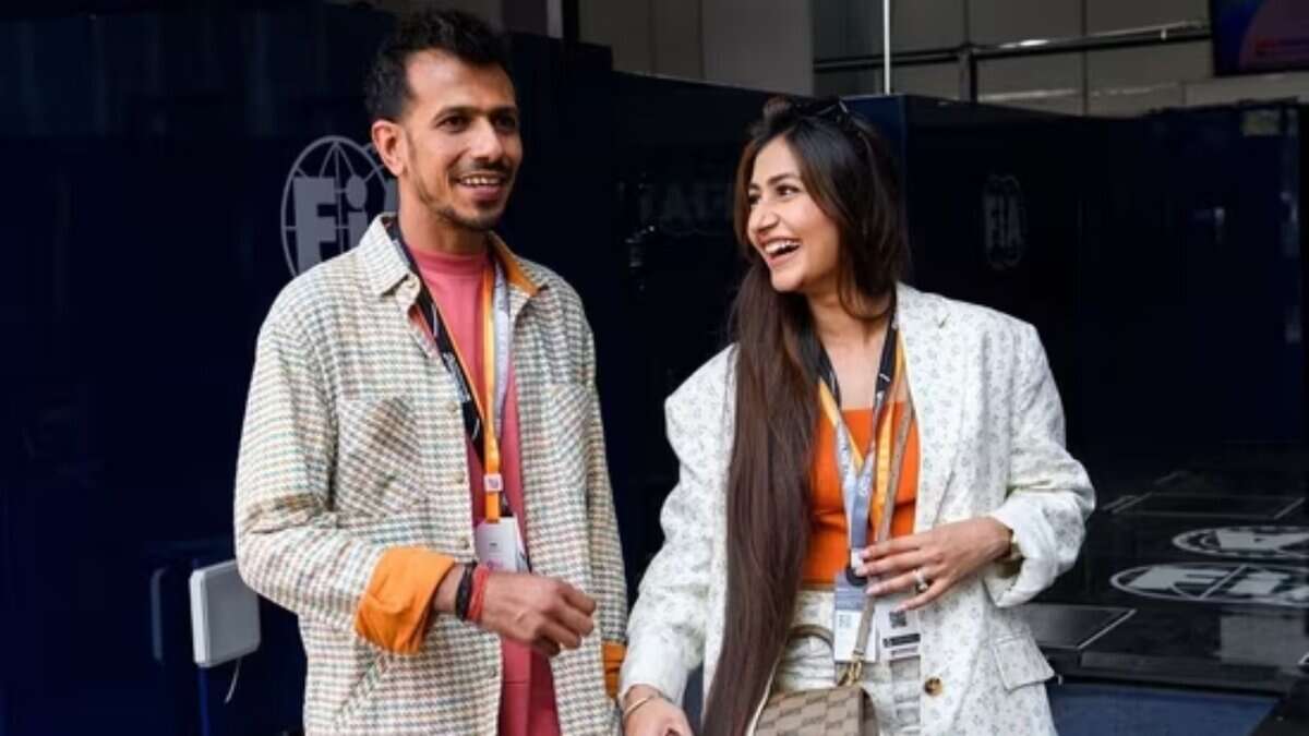 Yuzvendra Chahal and Dhanashree Verma