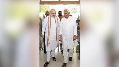 Amit Shah and Nitish Kumar