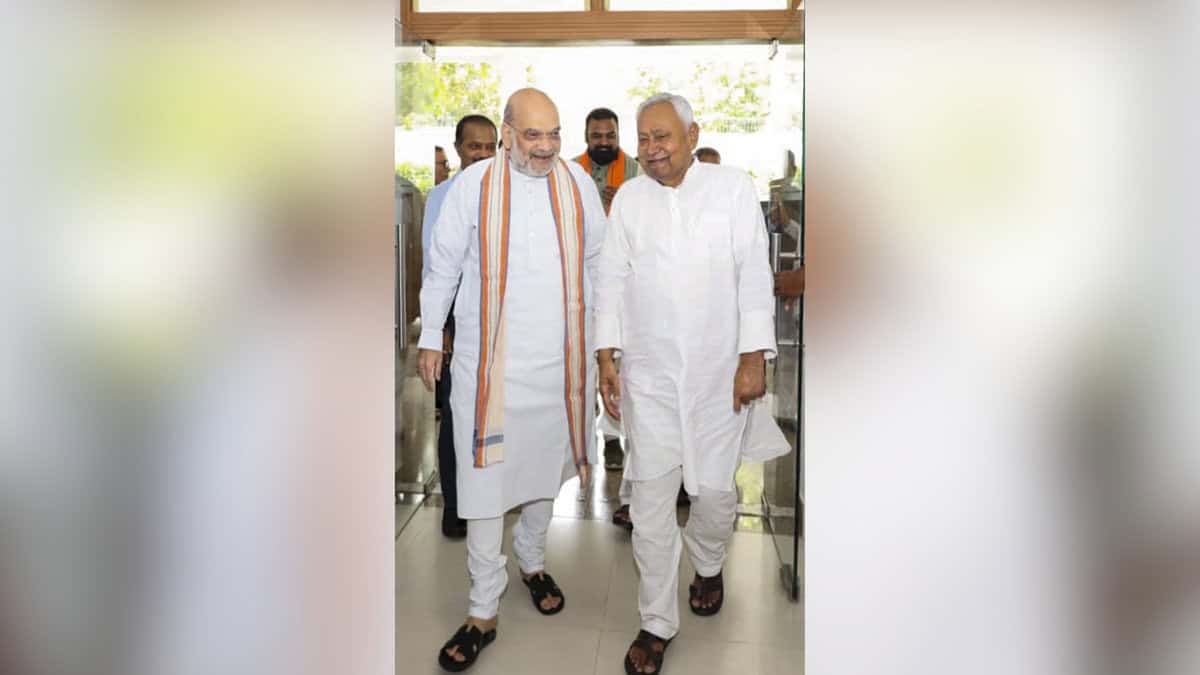 Amit Shah and Nitish Kumar