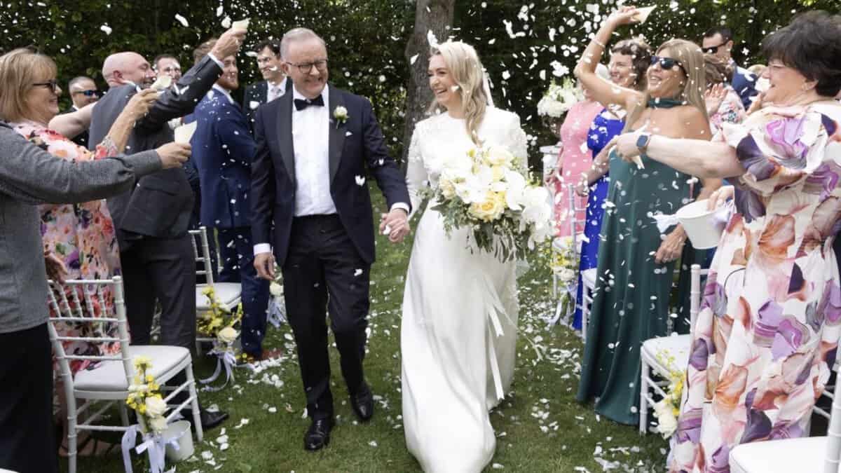 Australian PM Anthony Albanese marries partner Jodie Haydon