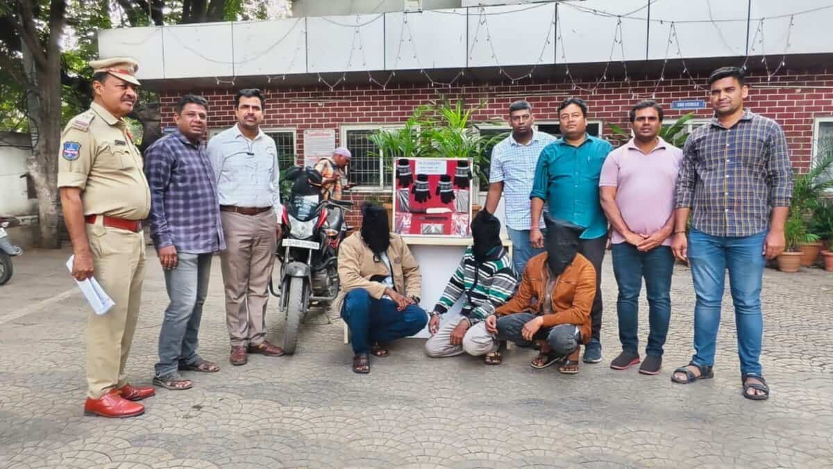 Interstate burglary gang busted in Hyderabad