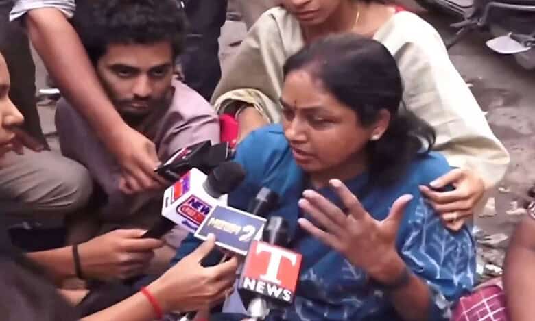 BRS Maganti Sunitha alleges rigging in Jubilee Hills by poll