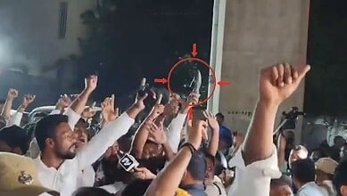 Congress supporters clash with BRS leaders in Yousufguda