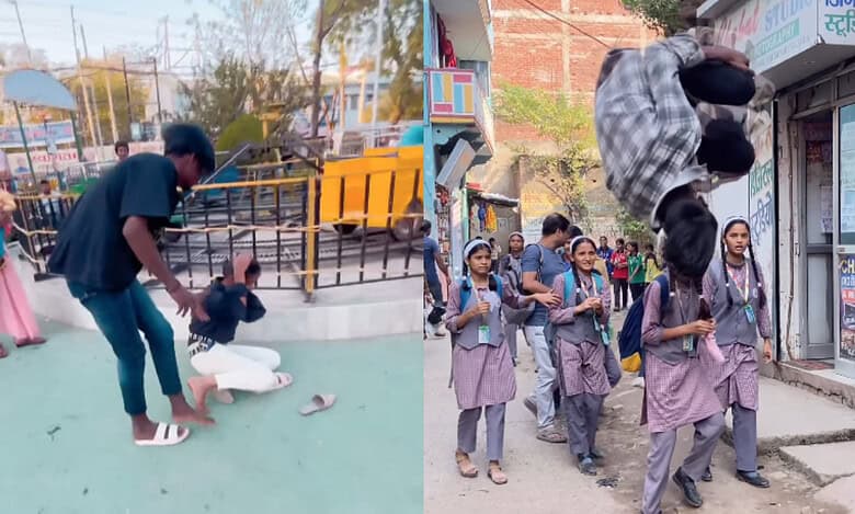 Bihar police take note of man performing dangerous street stunts targetting women and girls