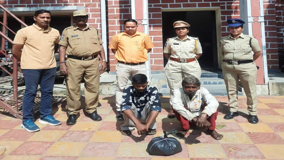 ganja peddling in Hyderabad