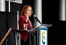 ghazala hashmi addressing TCIFiscal Summit