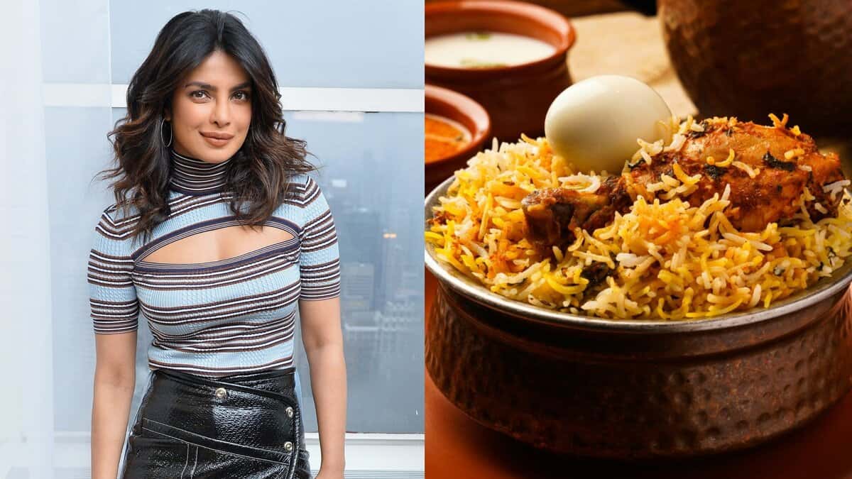 Priyanka Chopra raves about Hyderabadi Biryani