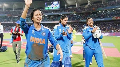 Jemimah Rodrigues after the match with Australia in Women's Semi Finals World Cup 2025