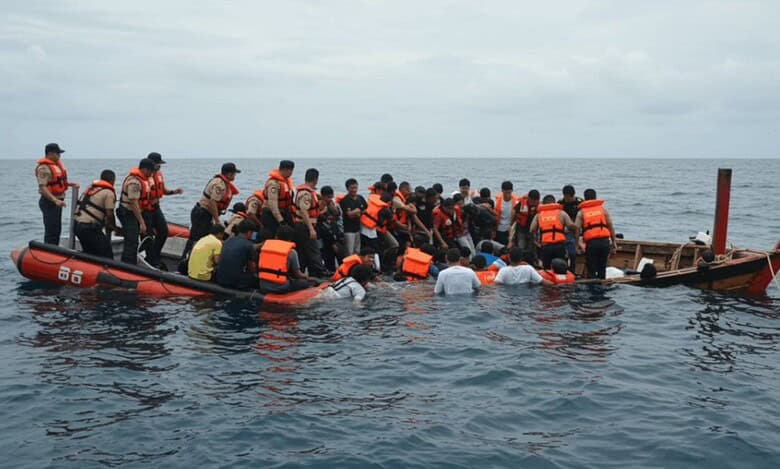 Migrant Boat Sinks Off Malaysia Killing 21, Dozens Missing