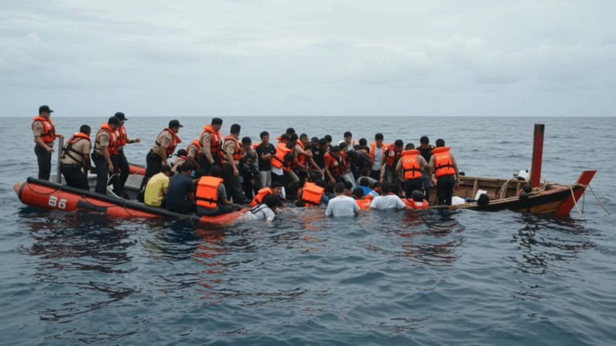 Migrant Boat Sinks Off Malaysia Killing 21, Dozens Missing