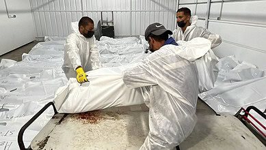 Palestinian bodies returned to Gaza