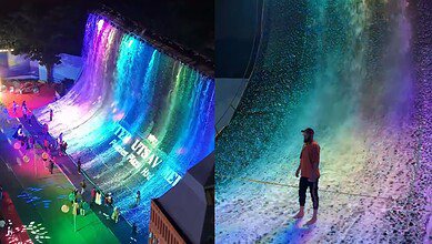 Artificial waterfall in Hyderabad: Weekend plans sorted for kids