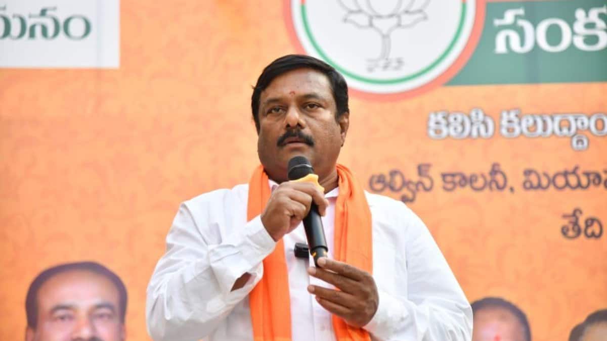 BJP leader Aleti Maheshwar Reddy