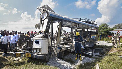 Telangana Chevalla bus accident