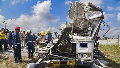 Telangana bus accident