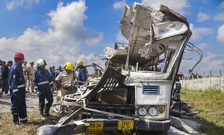 Telangana bus accident