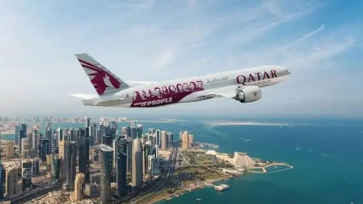 A Qatar Airways flight