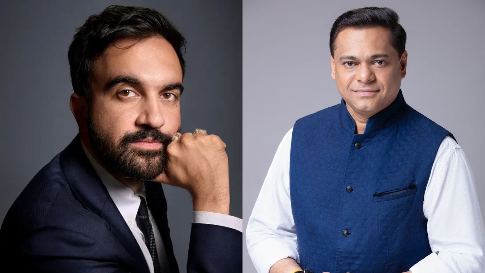 Mumbai BJP chief Aseem Satam (right) says No Khan will be mayor in the city after Zohran Mamdani's (right) win