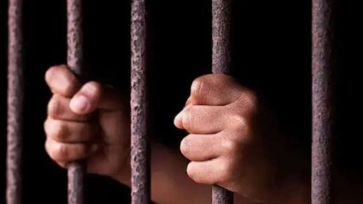 Representational image of an arrested person