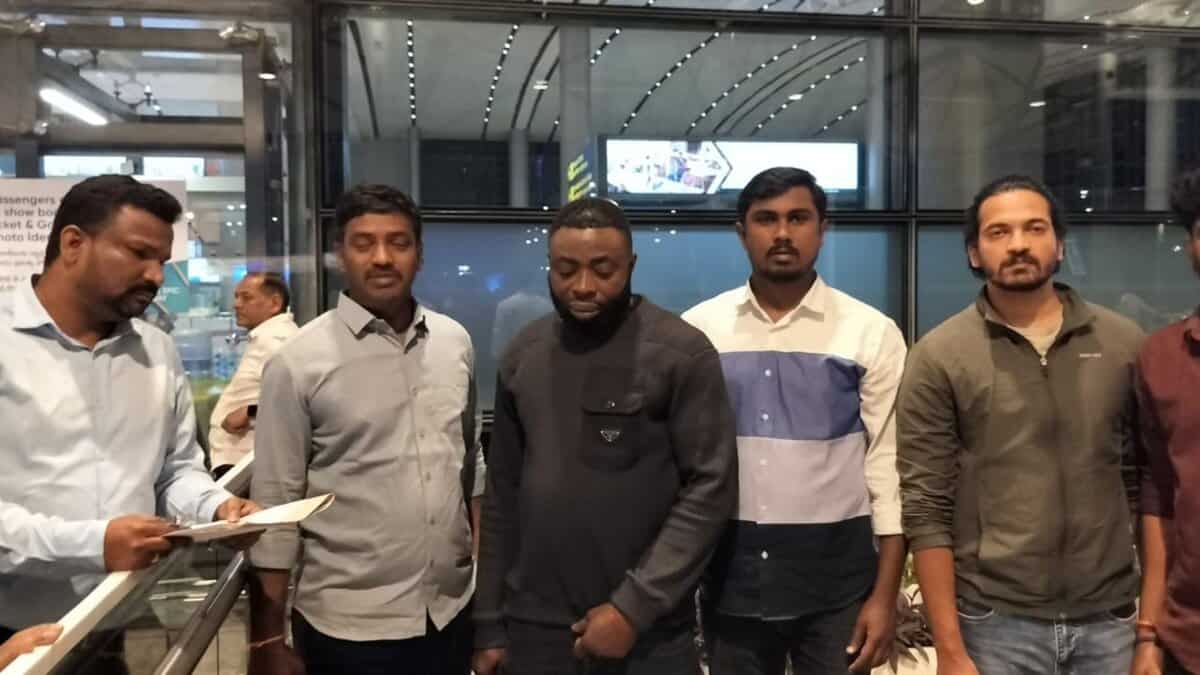 Nigerian man JohnKeneddy Okoro was deported from Hyderabad