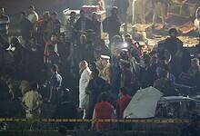 Union Home Minister Amit Shah visits the blast site near Red Fort, in New Delhi on Monday. (PTI Photo/Salman Ali)