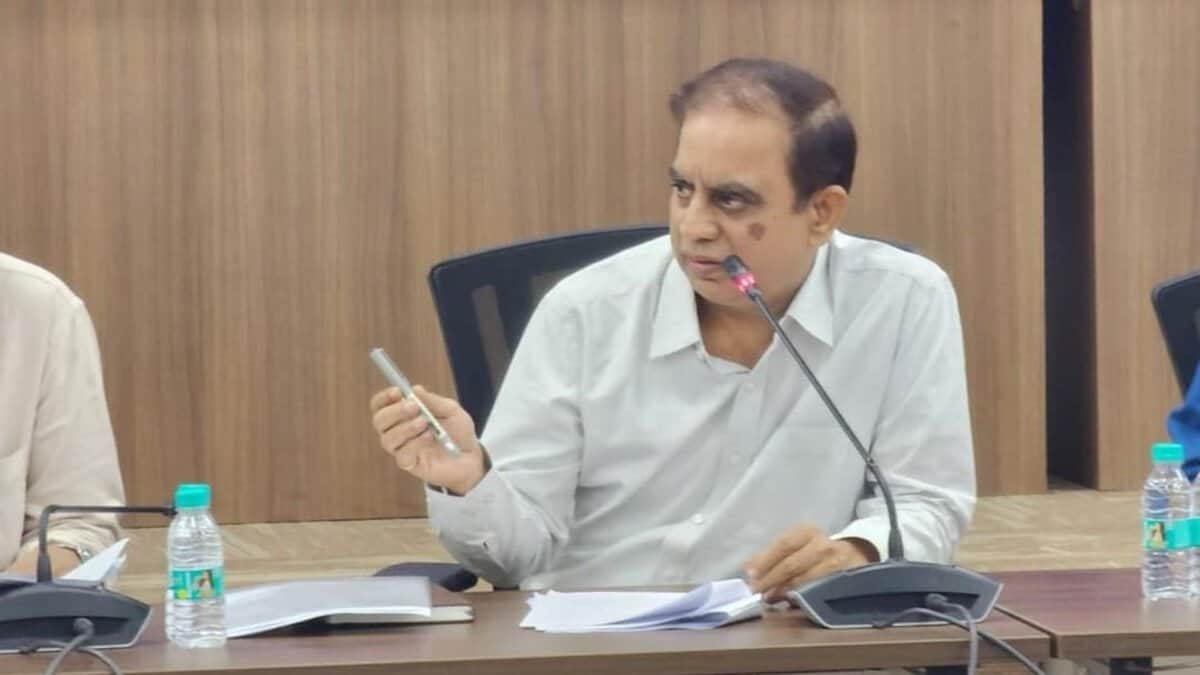 Telangana Chief Electoral Officer C Sudershan Reddy