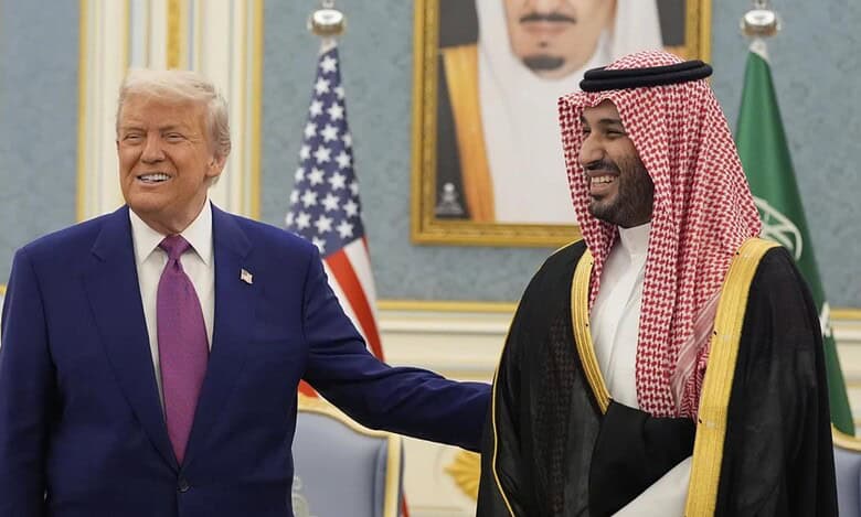 Donald Trump and Mohammed bin Salman