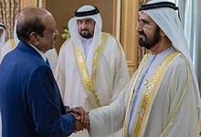 Lulu group MD M A Yusuff Ali with Dubai ruler Sheikh Mohammed Bin Rashid Al Maktoum