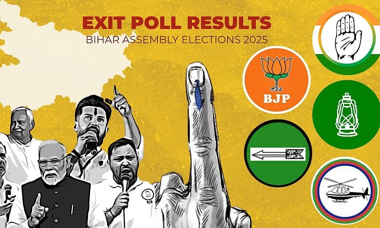 bihar elections exit polls