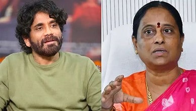 Actor Nagarjuna and Telangana forest minister Konda Surekha