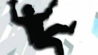 A Representational image of a person falling