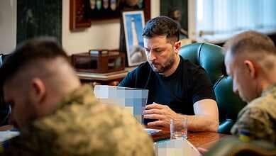 Ukrainian President Volodymyr Zelenskyy