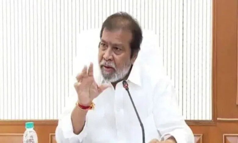 Telangana health minister Damodar Raja Narasimha addresses a meeting