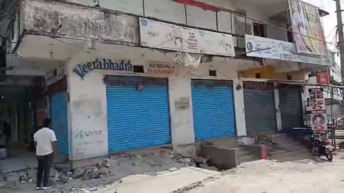 Shops shut down in Kodangal ahead of CM Revanth's visit
