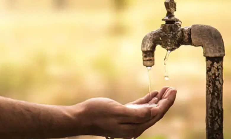 drinking water