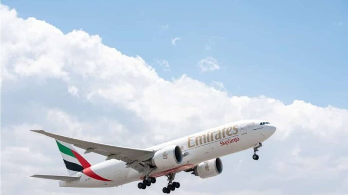 Image of an Emirates flight used for representational purposes