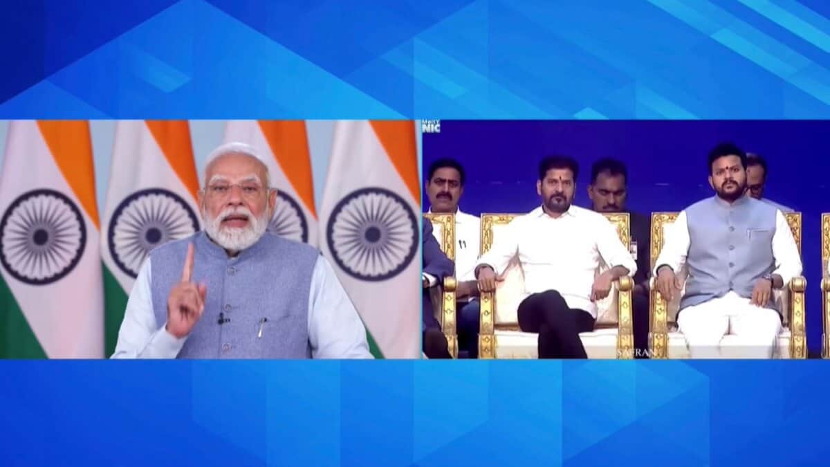 PM Modi inaugurates Safran aircraft engine facility in Hyderabad