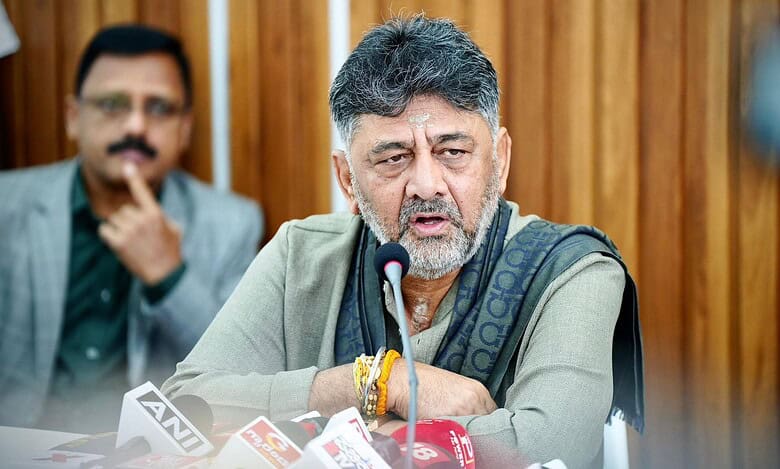 Karnataka deputy CM DK Shivakumar
