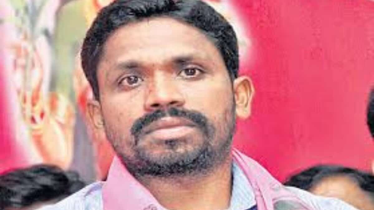 BRS leader Errolla Srinivas