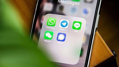 WhatsApp Telegram line, we chat