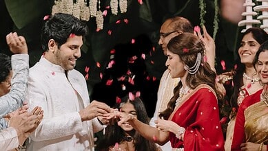 Allu Sirish engagement photos